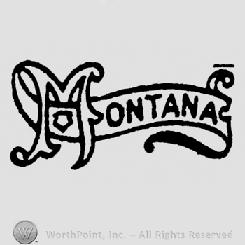 Montana written on a ribbon.