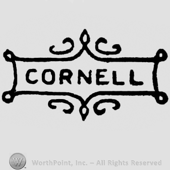 Cornell: capital written on a ribbon