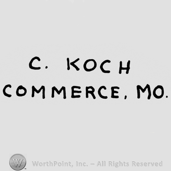 C. Koch Commerce. Mo: capital written on 2 lines