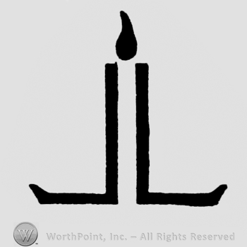 Candle formed by 2 L. First L is spelled backwards