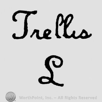 Trellis L written on 2 lines