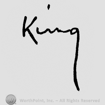 Stylish writing King