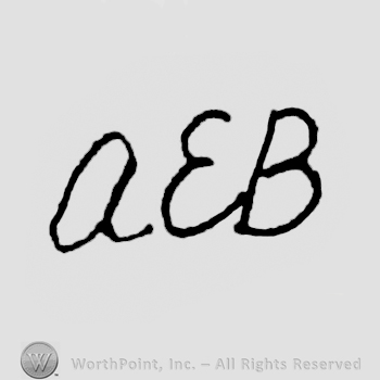Stylish writing A E B