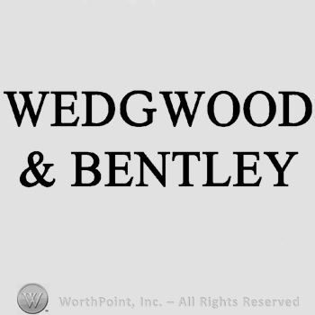 the text WEDGWOOD & BENTLEY in uppercase letters