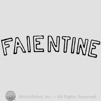 Hollow writing Faiantine