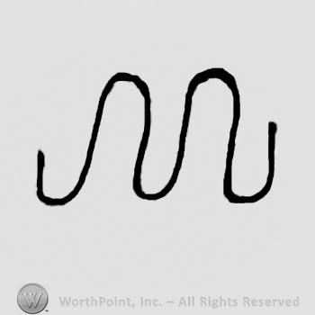 M: capital written