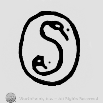 S in a circle