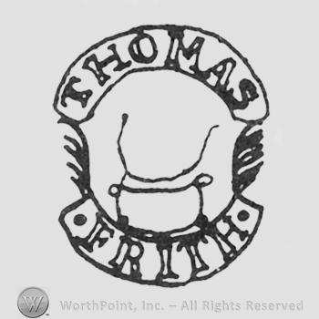 a pot, label above THOMAS, under FRITH