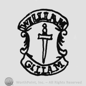 sward, label above WILLIAM, under GILLAM