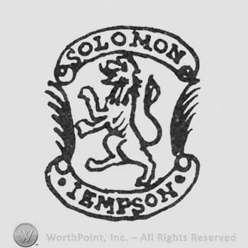 lion on two legs, label above SOLOMON, under IEMPSON