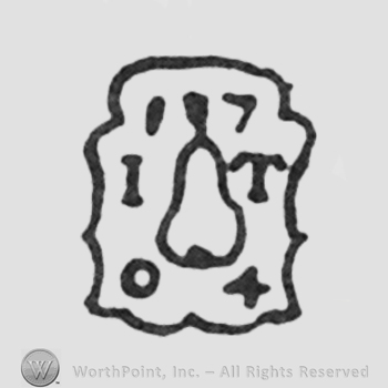 pear initials JT left and right 17 up 04 down