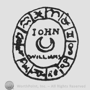 labels John up Williams down crown deer head middle