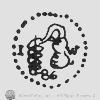two hands and coil initials JW left and right all inside a dotted circle