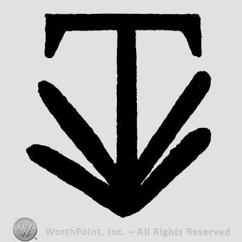 Arrow like letter T in uppercase