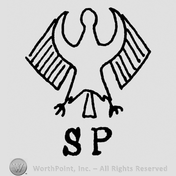 Eagle, SP in uppercase below