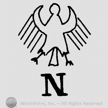 Eagle, capital N below