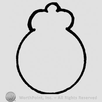 Round figure with flowering above