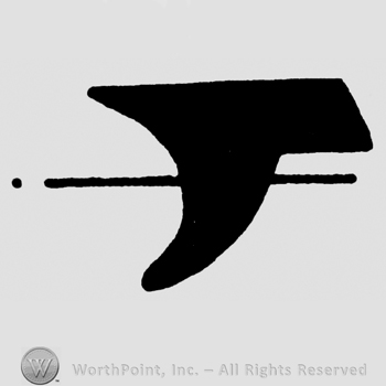 Irregular shape over a line
