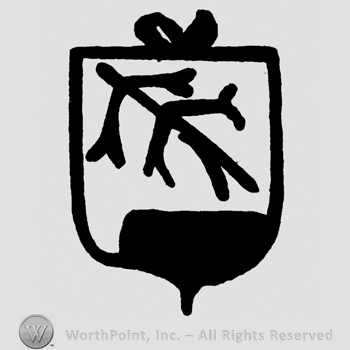 Shield with branches