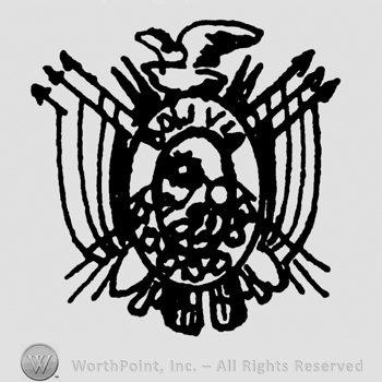 Crest with bird