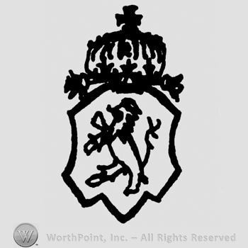 Crest with crown and griffon
