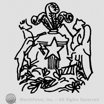 Coat of arms with star in the middle