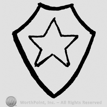 Shield with star