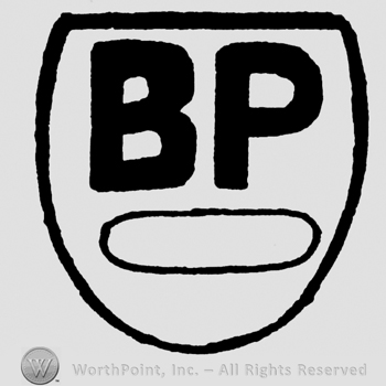 Shield, uppercase BP