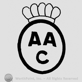 AAC in uppercase inside a circle with crown