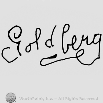 Uppercase C with a crown above
