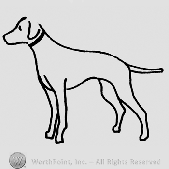 Dog, probably a pointer