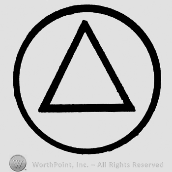 Triangle inside a circle