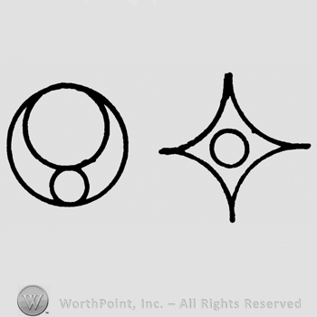 Complex round design, complex sharp design