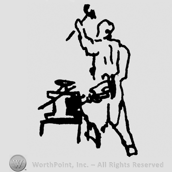 Blacksmith at work