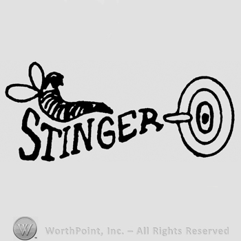 Bee, Stinger written with uppercase letters, a target