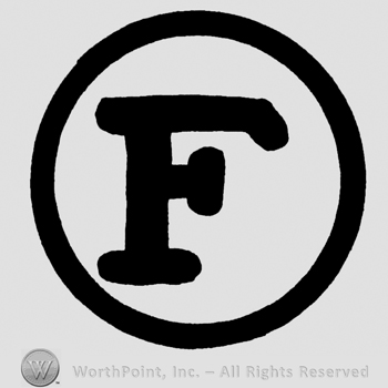 Uppercase F inside a circle