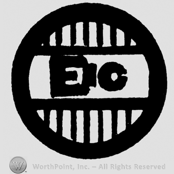 Uppercare EIG inside a circle with vertical lines