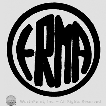 Erma written with uppercase letters inside a circle