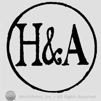 Uppercase H&A inside a circel