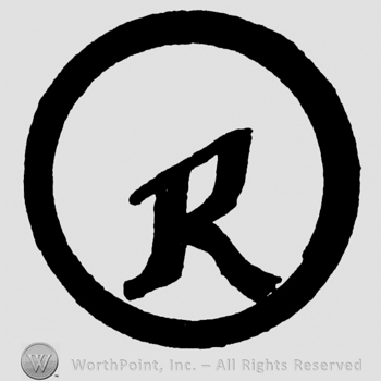 Uppercase R inside a circle