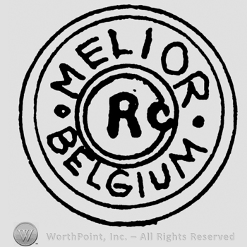 Melior Belgium RC written with uppercase letters inside a circle