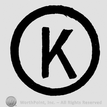 Uppercase K inside a circle