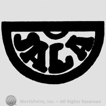 Jala written with uppercase letters in a lower half of a circle