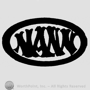 Mann written with uppercase letters inside an oval