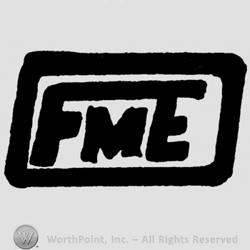 Uppercase FME written inside a rectangle