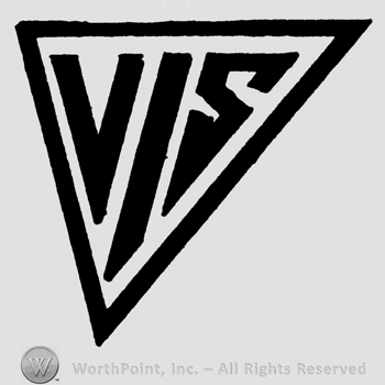 VIS written with uppercase letters inside a triangle