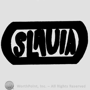 Slauia written with uppercase letters inside a rectangle