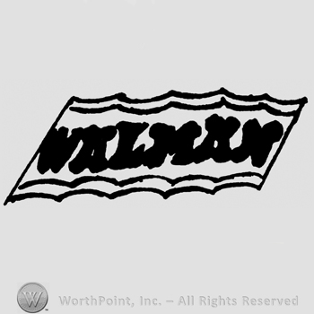 Walman written with uppercase letters inside a banner
