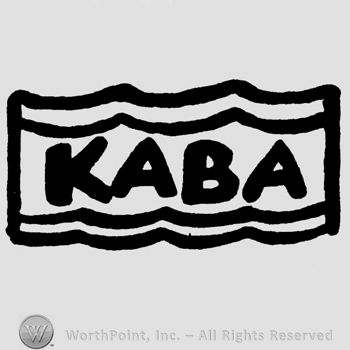 Kaba written with uppercase letters inside a banner