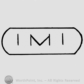 IMI written with uppercase letters inside a rectangle